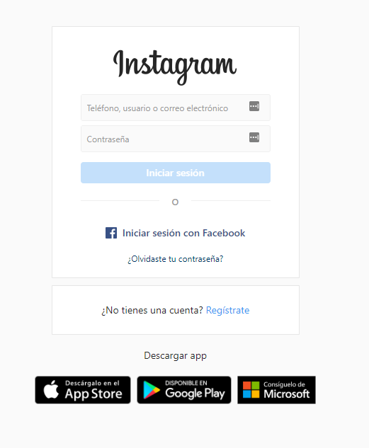 instagram, login
