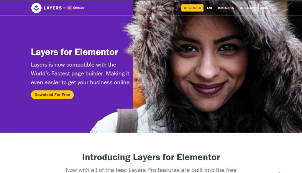 layers for elementor