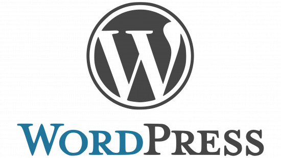 Logo de WordPress - Cómo crear un sitio web con WordPress desde cero