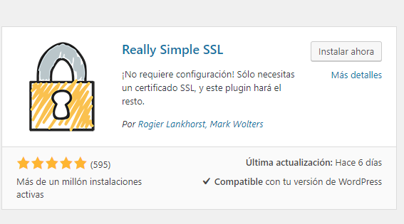 instalar really simple ssl