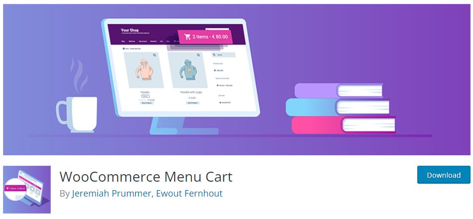 WooCommerce Menu Cart plugin para tienda online woocommerce