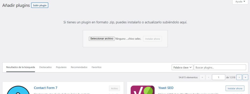 subir plugin de pasarela de pago