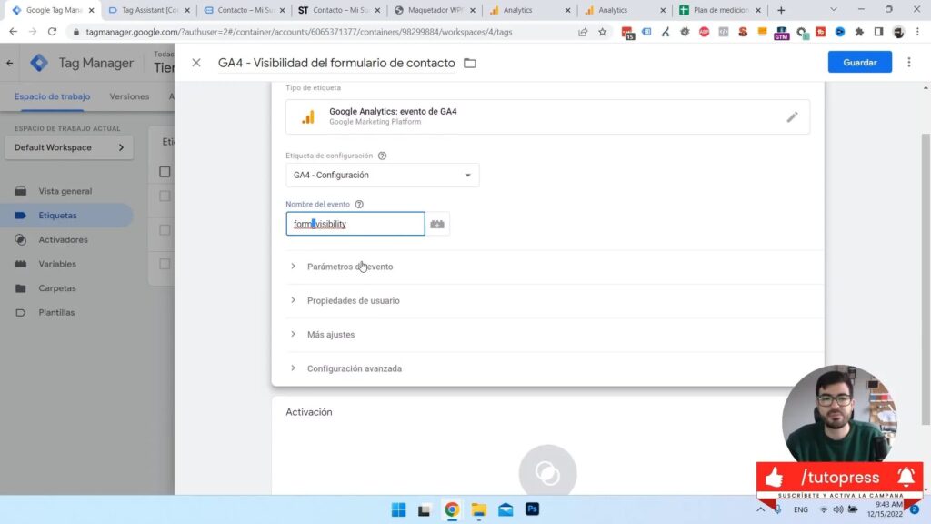 Activación condicional en Google Tag Manager