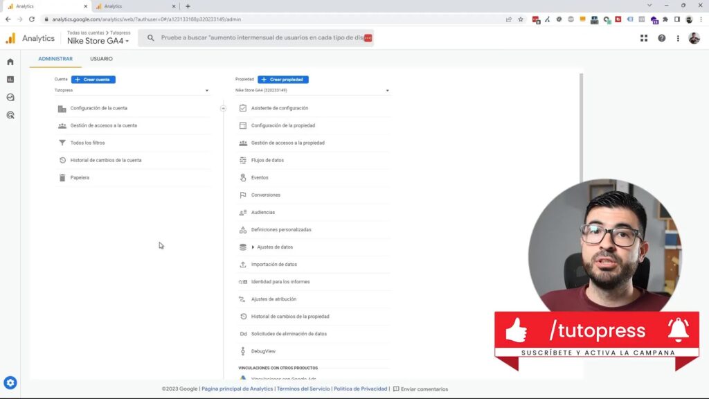Acceso a Google Analytics 4