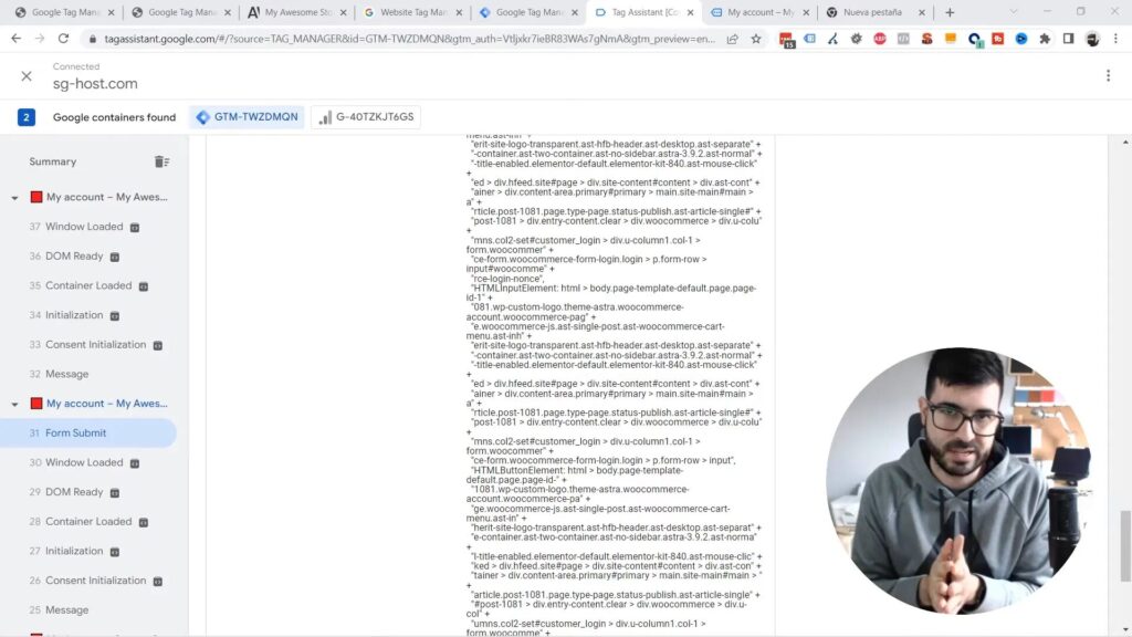Pasos para Activar Variables de Formulario