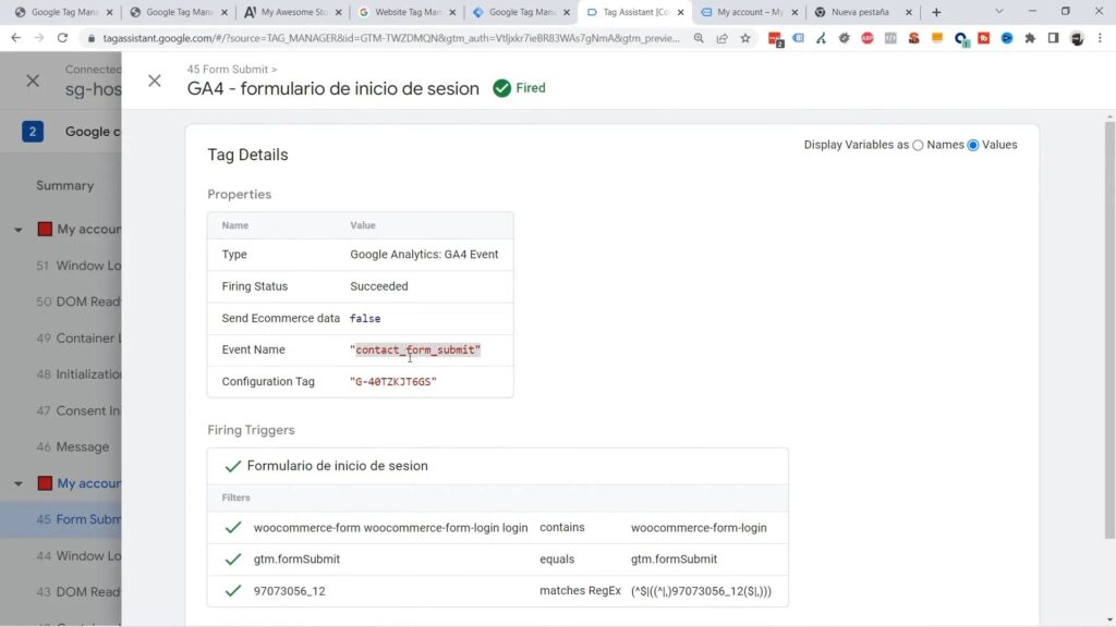 Medición de Formularios en GTM