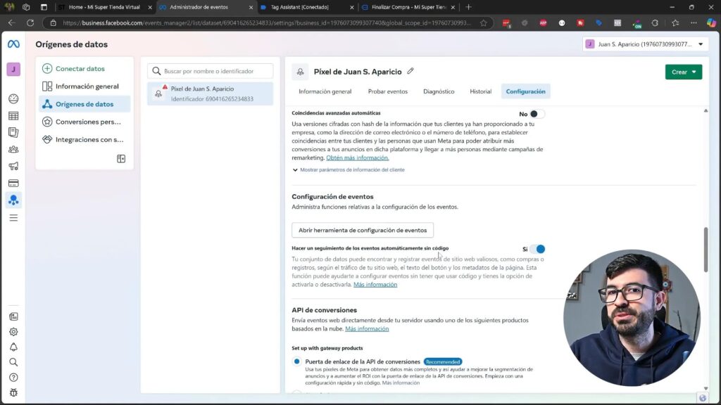Eliminación de eventos duplicados en la herramienta de configuración de eventos