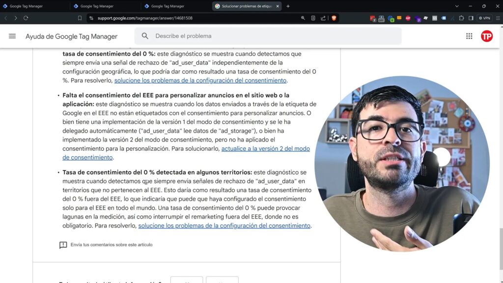 Documentación de Google Tag Manager
