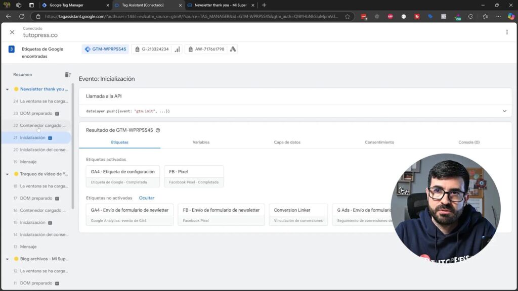 Prueba de la configuración de la cookie