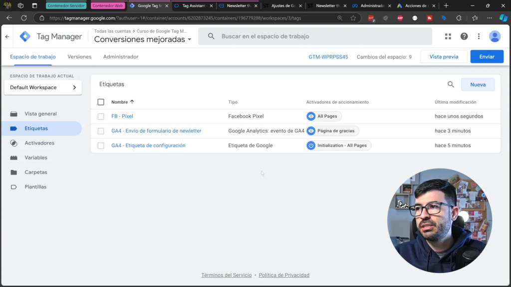 Configuración de la conversión para Meta (Facebook)