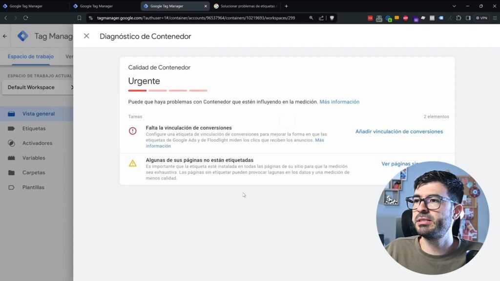 Errores urgentes en el contenedor rojo