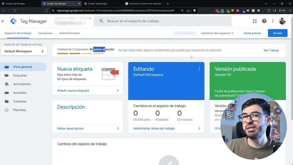 Colores de mensajes en GTM