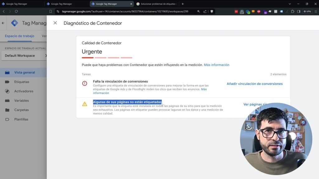 Solucionando problemas de etiquetado